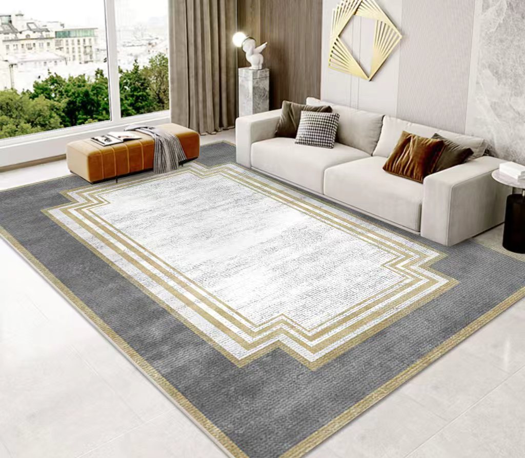 (#119) 7'x10' Stain resistant & Machine Washable Persian-Inspired Area Rug Carpet