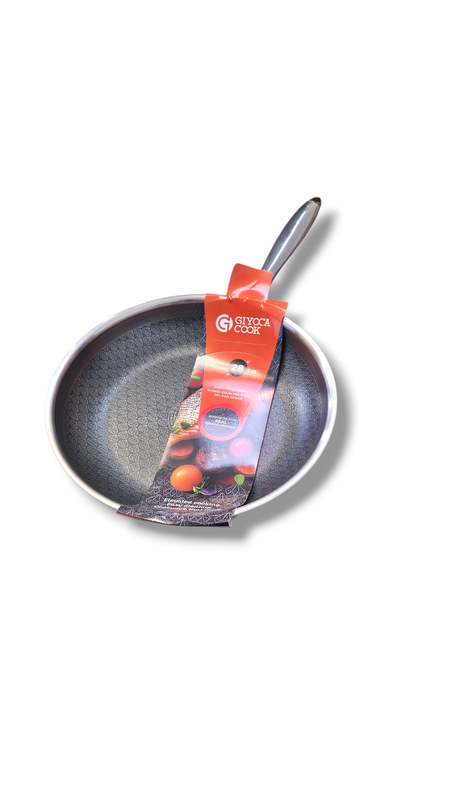 28 CM STAINLESS STEEL FRY PAN