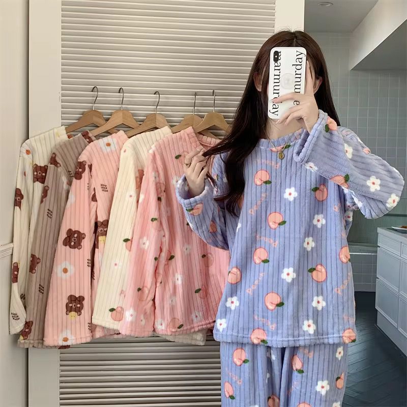 PAJAMA SET - FREE SIZE (BLUE)
