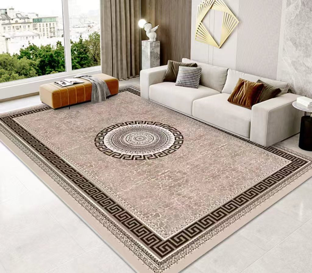 (#121) 7'x10' Stain resistant & Machine Washable Persian-Inspired Area Rug Carpet