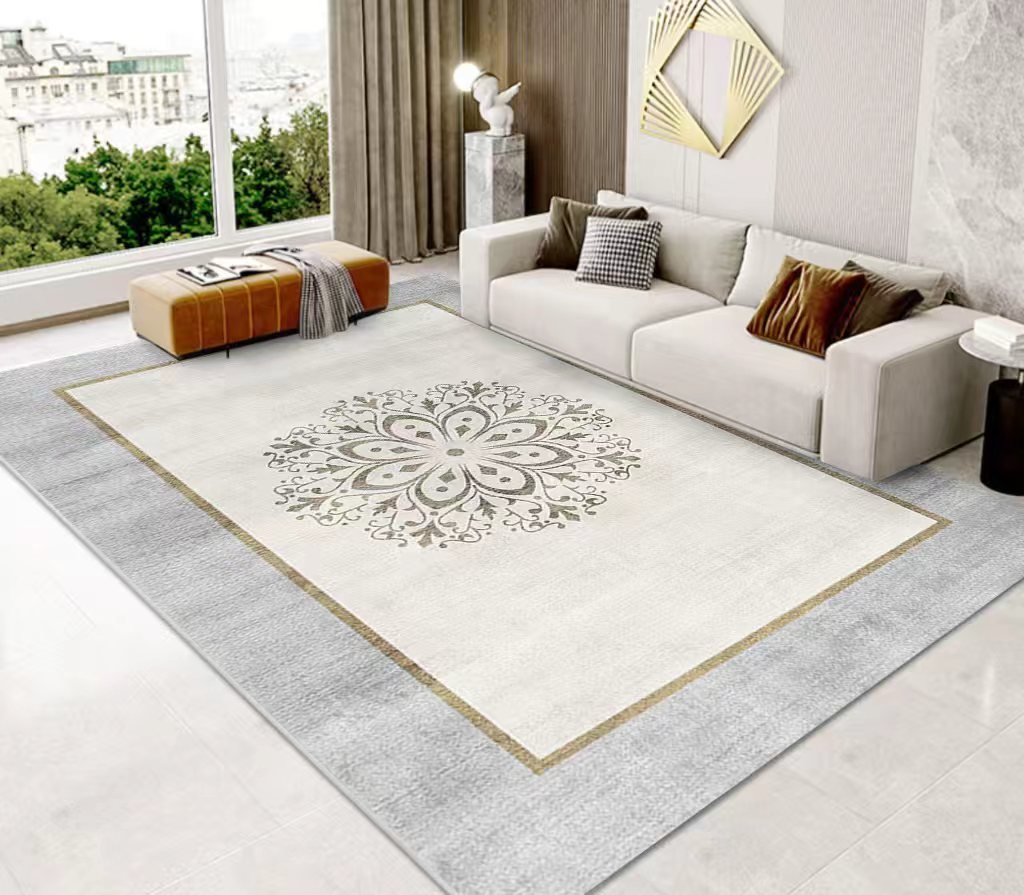 (#123) 7'x10' Stain resistant & Machine Washable Persian-Inspired Area Rug Carpet