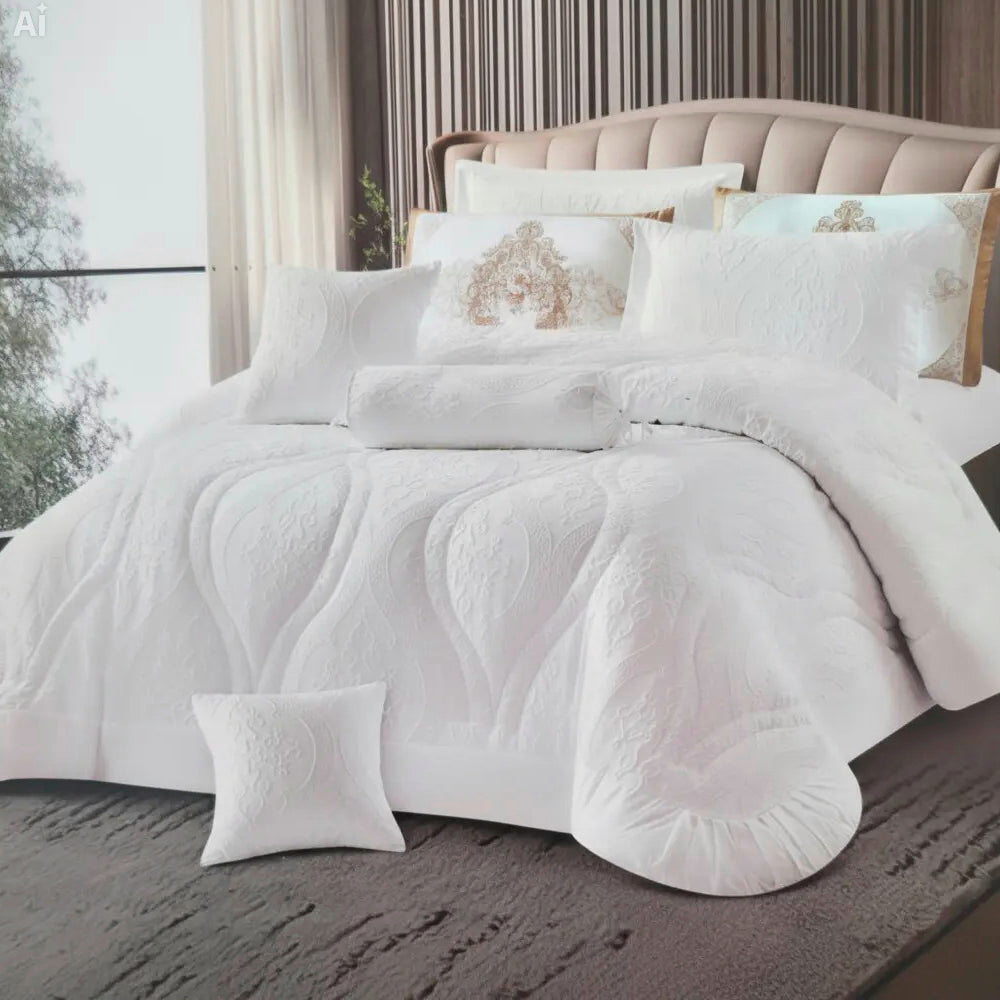 9 PC COMFORTER SET - KING
