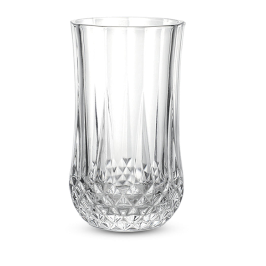 Set of 6 Tall Drinking Glasses – 330ml Beverage Glassware for Drinks & Refreshments