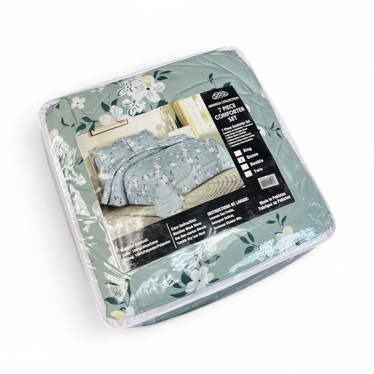 7 PIECE COMFORTER SET - KING SIZE (K4)