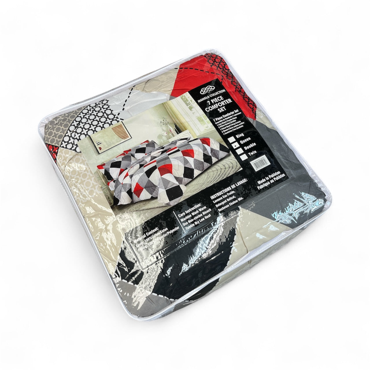 7 PIECE COMFORTER SET - KING SIZE (K13)