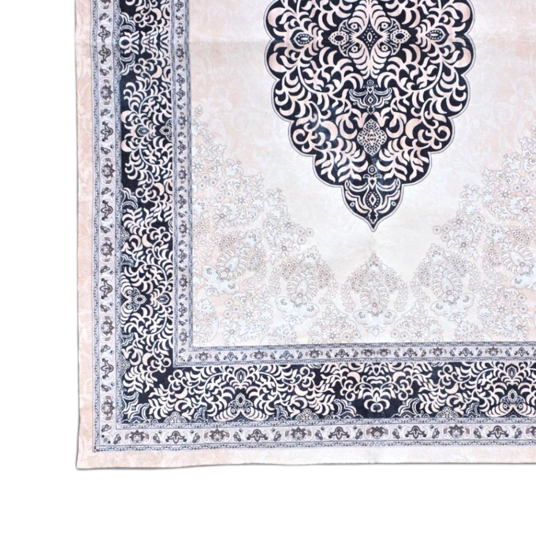 (#78) 5’x8’ Stain resistant & Machine Washable Persian-Inspired Area Rug Carpet