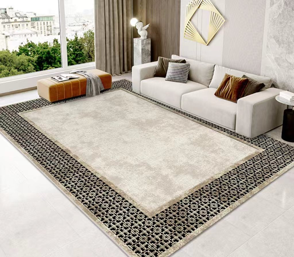 (#111) 7'x10' Stain resistant & Machine Washable Persian-Inspired Area Rug Carpet