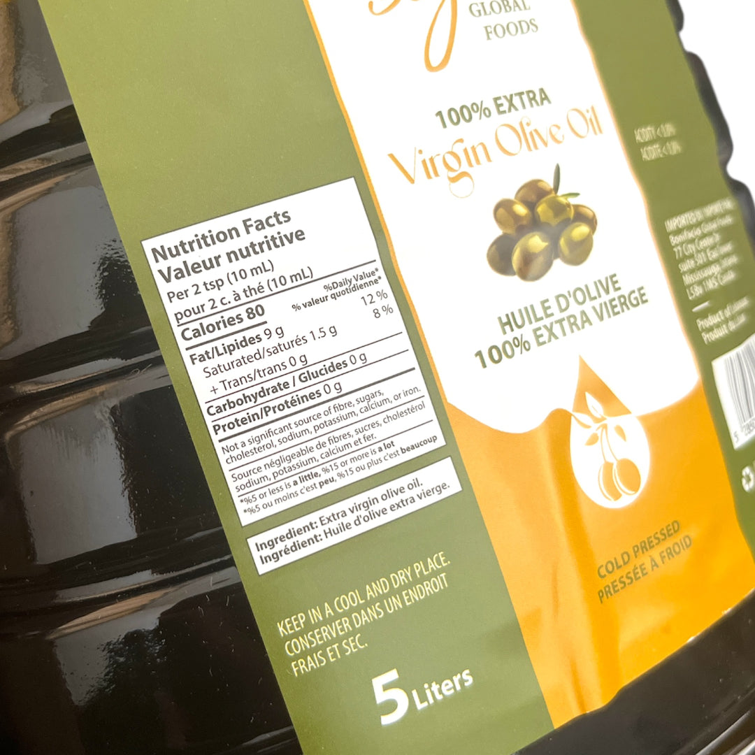 BONIFACIO 100% Extra Virgin Olive Oil 5L