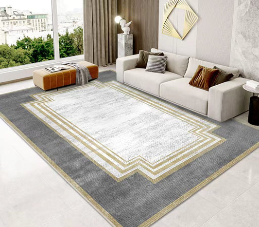 (#119) 7'x10' Stain resistant & Machine Washable Persian-Inspired Area Rug Carpet