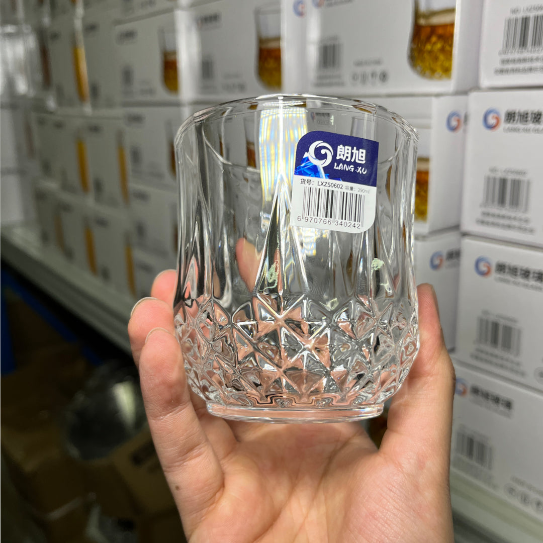 Set of 6 Glasses – 290ml Beverage Drinking Glassware for Drinks & Refreshments
