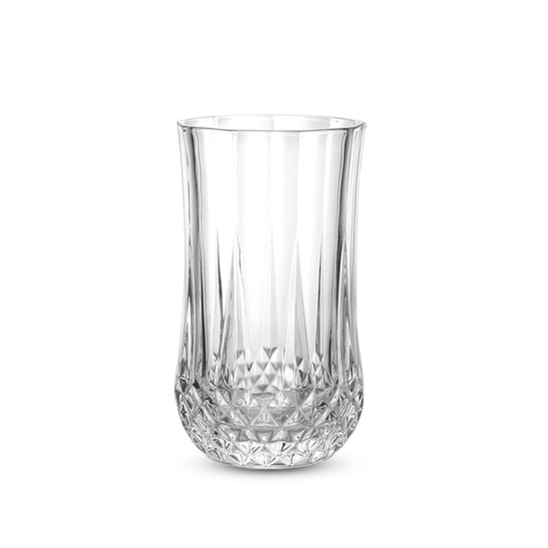 Set of 6 Tall Drinking Glasses – 330ml Beverage Glassware for Drinks & Refreshments