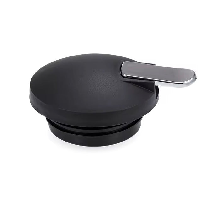 1.9 L Stainless Steel Side Button with Glass Insert Thermos Flask