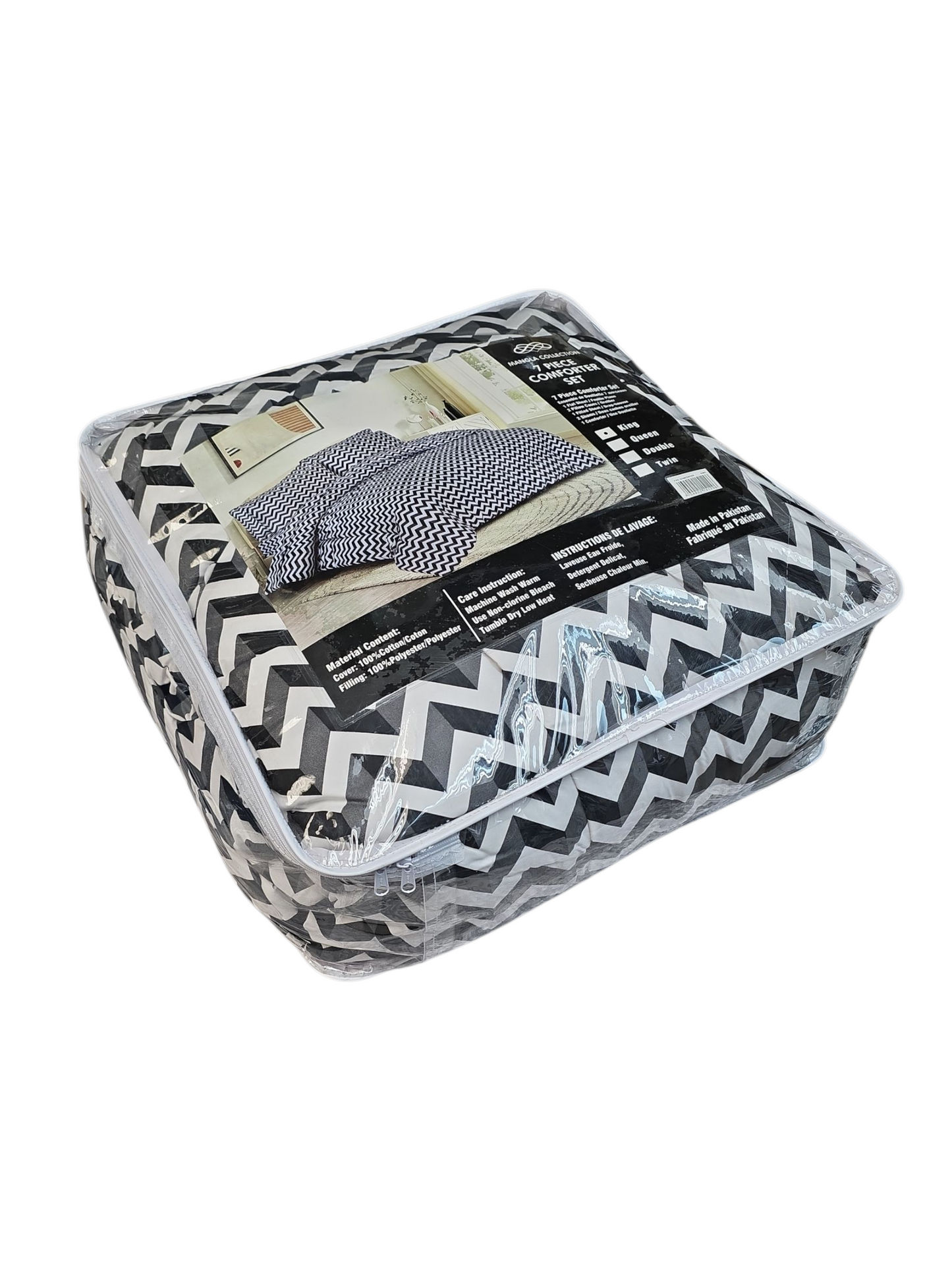 7 PIECE COMFORTER SET - KING SIZE (K30)