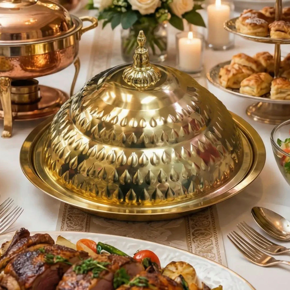 35 CM BUFFET (GOLD)