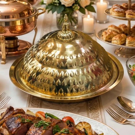 35 CM BUFFET (GOLD)