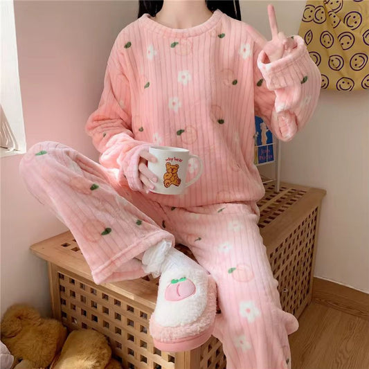 PAJAMA SET - FREE SIZE (PINK)