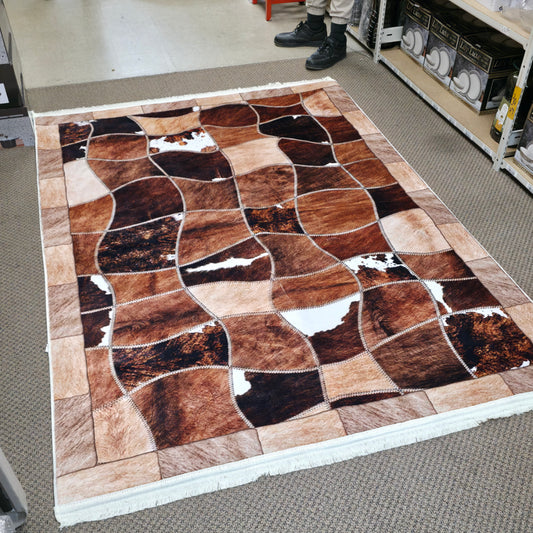 (#145) 5'x8' Stain resistant & Machine Washable Persian-Inspired Area Rug Carpet