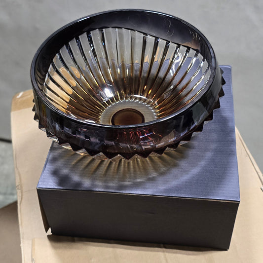 BLACK GOLD LARGE BOWL