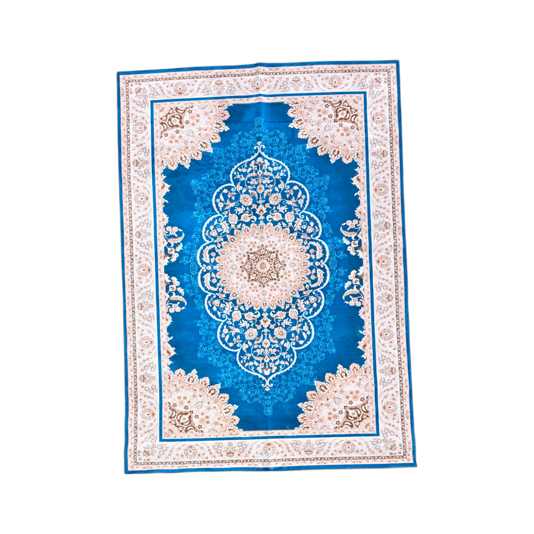 (#71) 7’x9’ Stain resistant & Machine Washable Persian-Inspired Area Rug Carpet