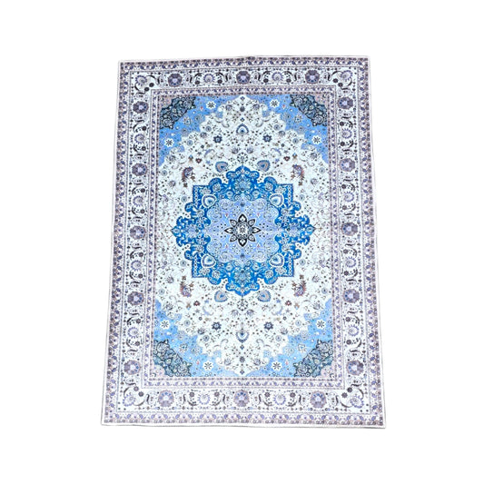 (#70) 5’X8' Stain resistant & Machine Washable Persian-Inspired Area Rug Carpet