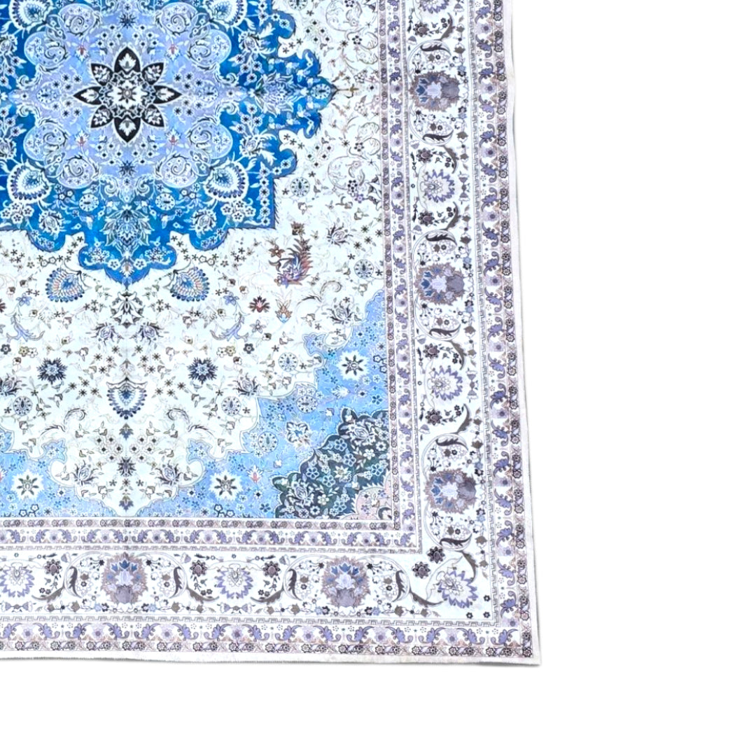 (#70) 5’X8' Stain resistant & Machine Washable Persian-Inspired Area Rug Carpet