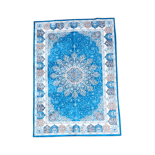 (#76) 7’x9’ Stain resistant & Machine Washable Persian-Inspired Area Rug Carpet