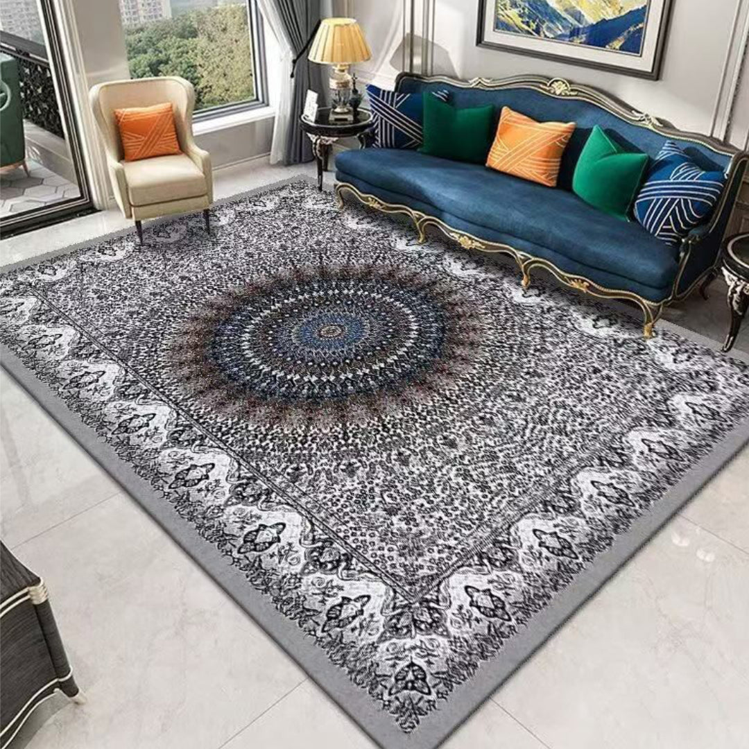 (#82) 5’x8’ Stain resistant & Machine Washable Persian-Inspired Area Rug Carpet