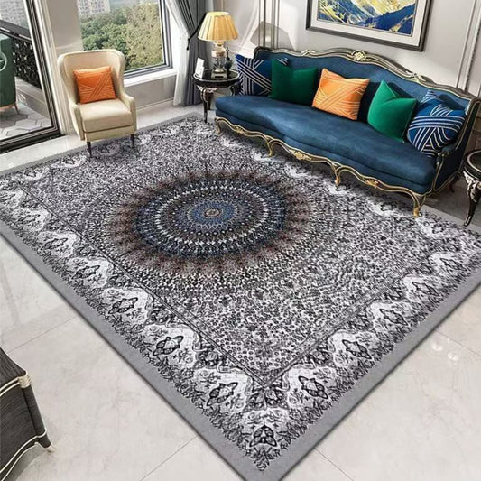 (#82) 5’x8’ Stain resistant & Machine Washable Persian-Inspired Area Rug Carpet