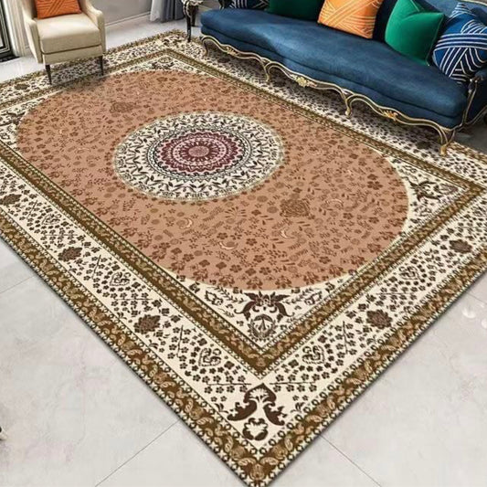 (#73) 5’x8’ Stain resistant & Machine Washable Persian-Inspired Area Rug Carpet