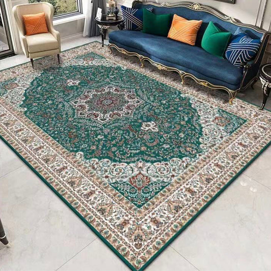 (#74) 5’x8’ Stain resistant & Machine Washable Persian-Inspired Area Rug Carpet