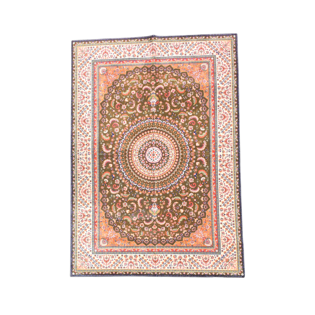 (#86) 7'x9' Stain resistant & Machine Washable Persian-Inspired Area Rug Carpet