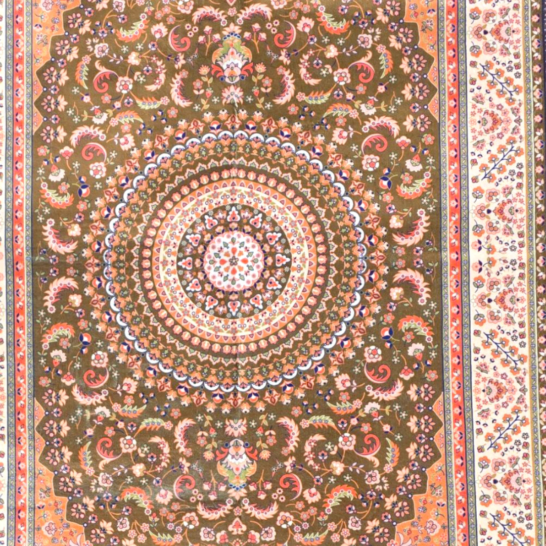 (#86) 7'x9' Stain resistant & Machine Washable Persian-Inspired Area Rug Carpet