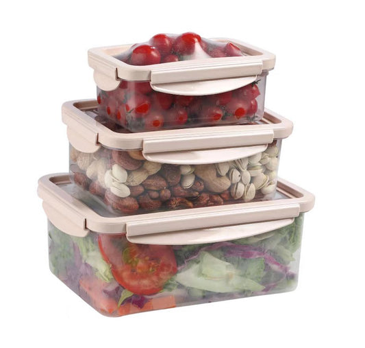 3 Containers Tupperware Containers and Tupperware – LIVE MART WAREHOUSE