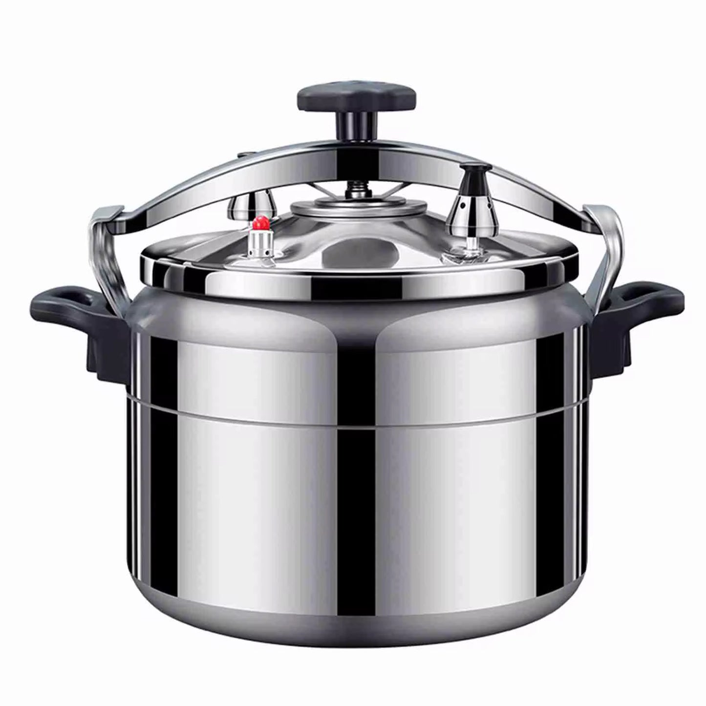 Aluminum Pressure Cooker with Easy Lock Lid - Pressure Cooker for Gas Stove