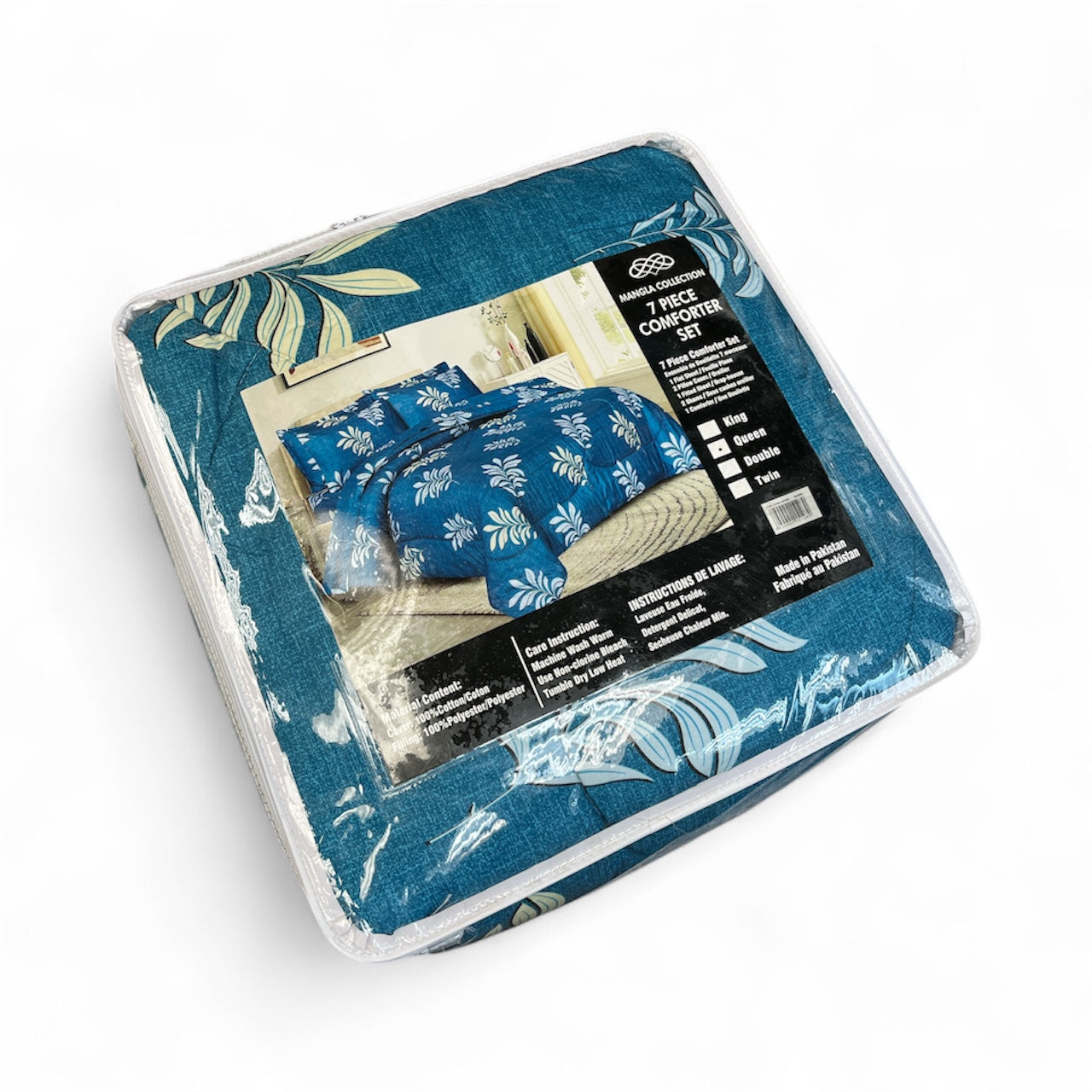 7 PIECE COMFORTER SET - KING SIZE (K3)