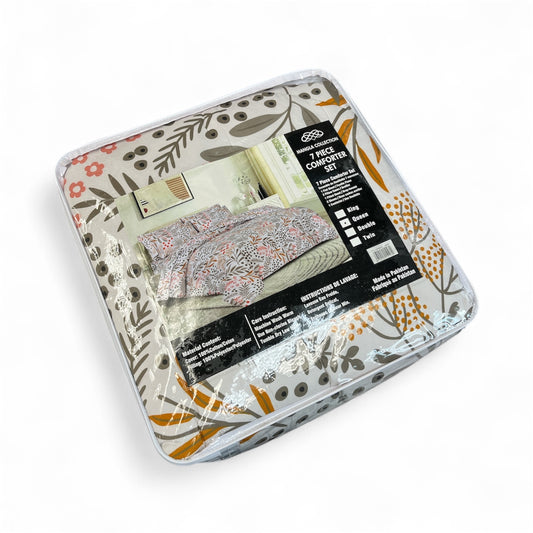 5 PIECE COMFORTER SET - TWIN SIZE (T4)