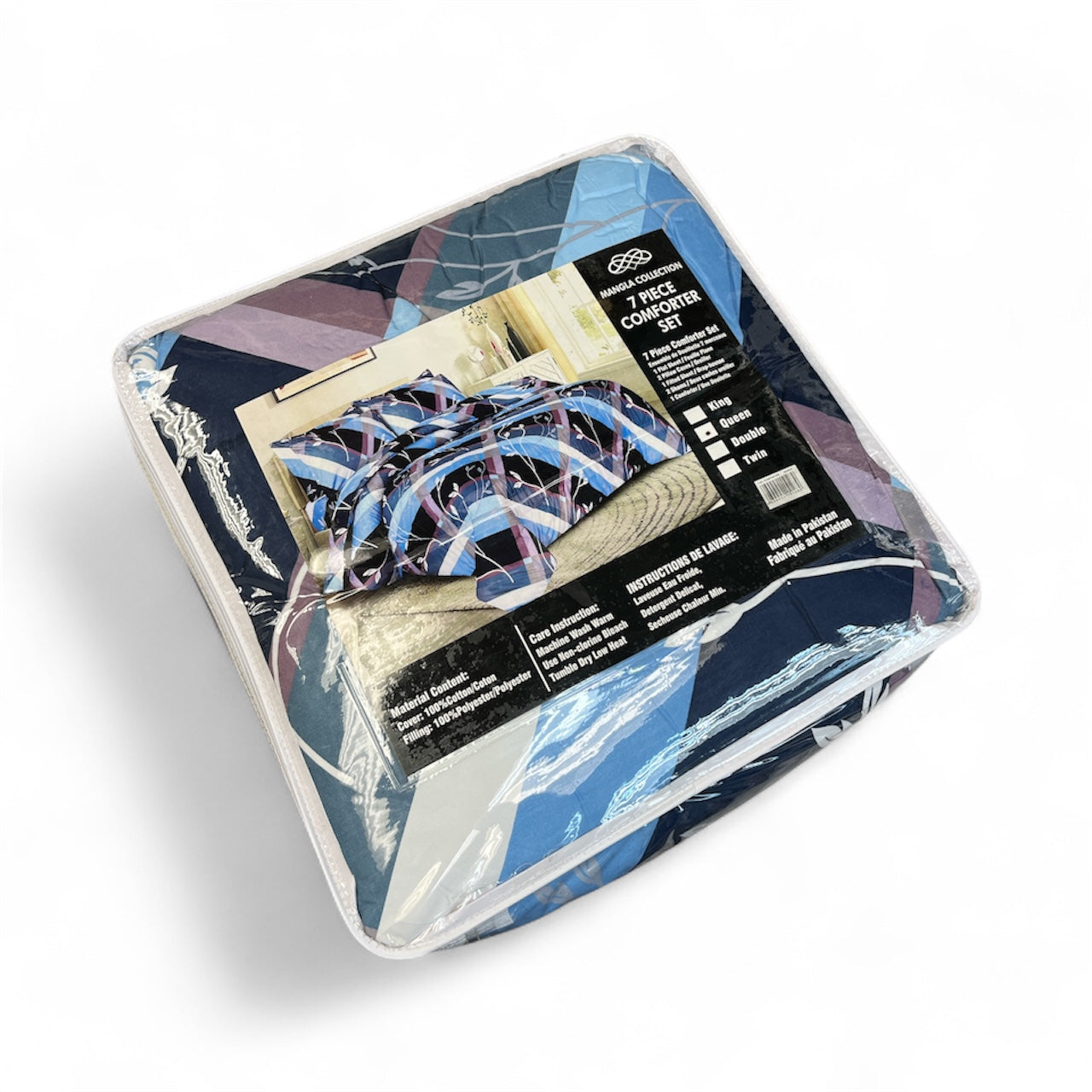 7 PIECE COMFORTER SET - KING SIZE (K6)