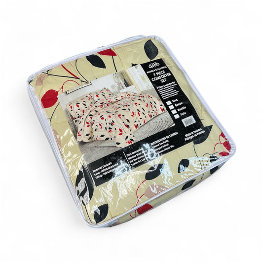 7 PIECE COMFORTER SET - KING SIZE (K15)