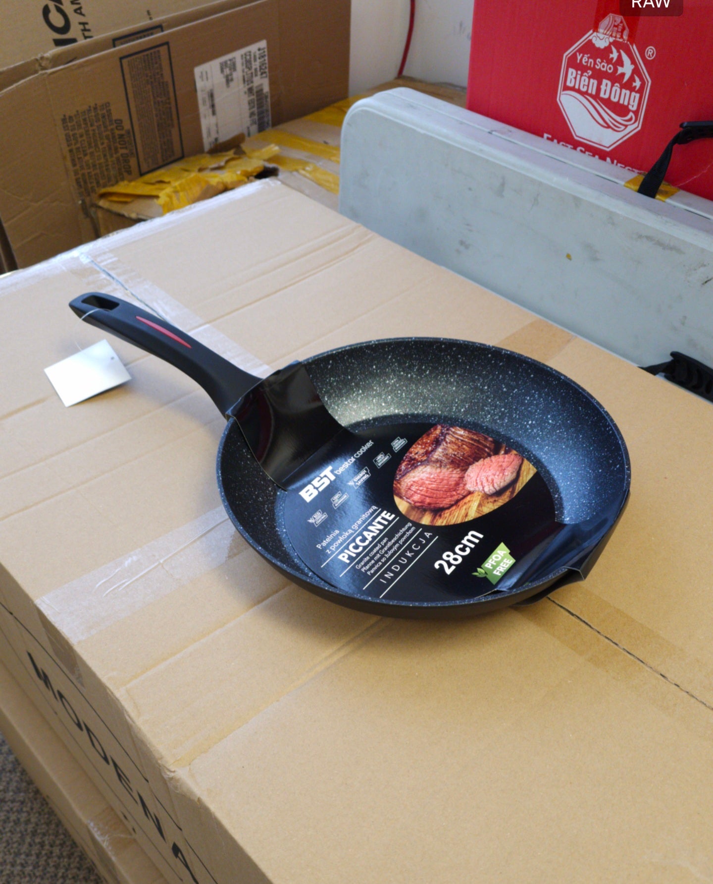 28 CM GRANITE NON STICK FRY PAN