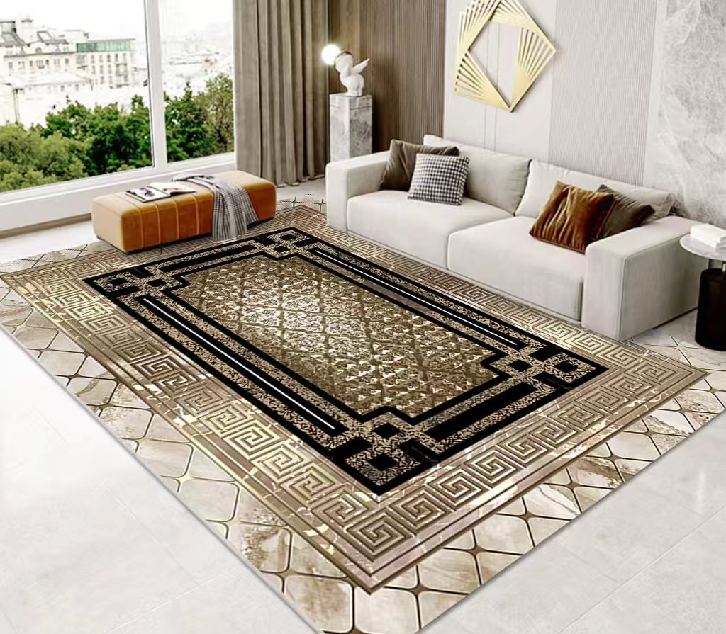 (#108) 7'x10' Stain resistant & Machine Washable Persian-Inspired Area Rug Carpet