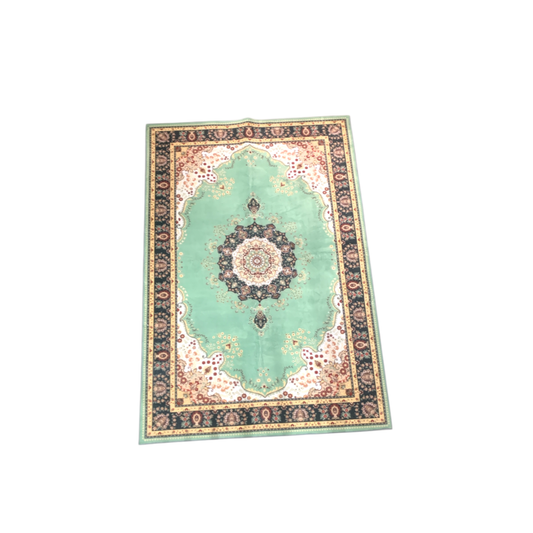 (#56) 5x8 Stain Resistant & Machine Washable Persian-Inspired Area Rug Carpet