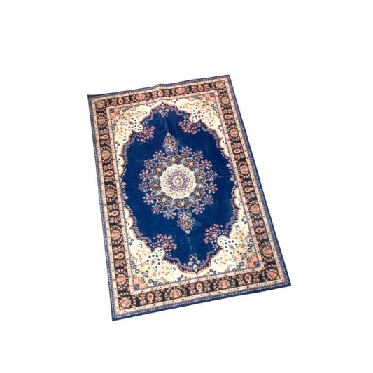 (#57) 5x8 Stain Resistant & Machine Washable Persian-Inspired Area Rug Carpet