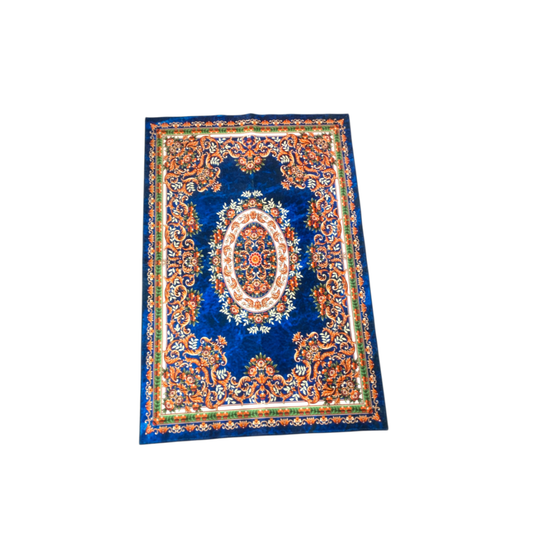 (#51) 5x8 Stain Resistant & Machine Washable Persian-Inspired Area Rug Carpet