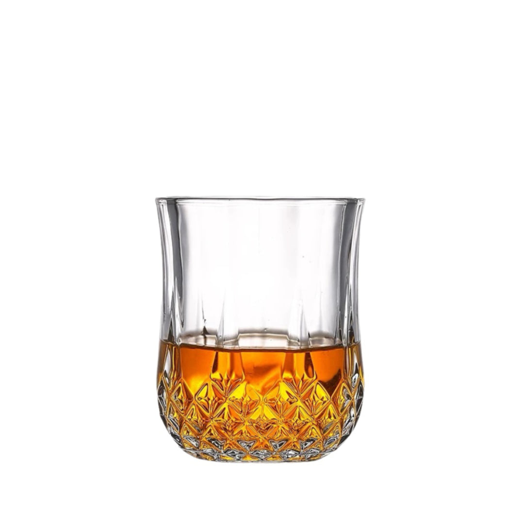 Set of 6 Glasses – 290ml Beverage Drinking Glassware for Drinks & Refreshments