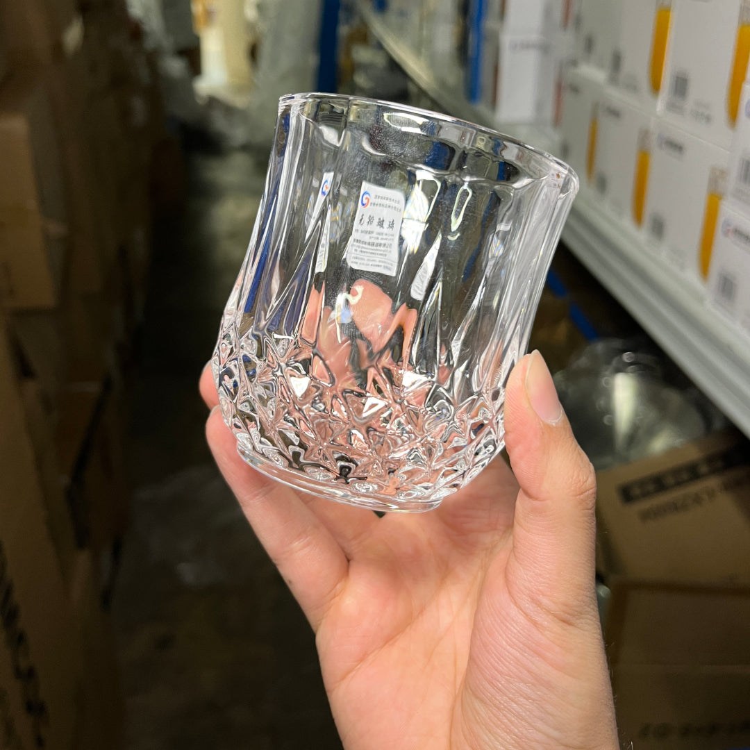 Set of 6 Glasses – 290ml Beverage Drinking Glassware for Drinks & Refreshments