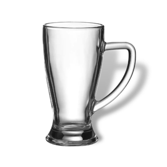 Set of 2 Tall Glasses – 410ml Beverage Drinking Glassware