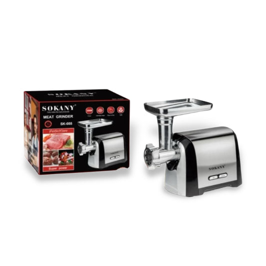 Sokany Meat Grinder 3200W Stainless Steel Finish