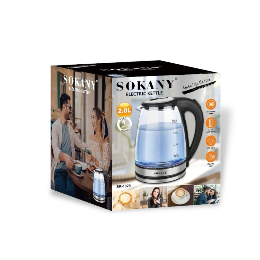 Sokany 2.0 Litre Electric Kettle 1800 W