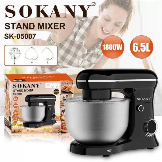 Sokany 6.5 Litre Stand Mixer 1800 W
