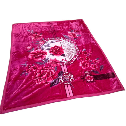 Weighted Blanket - Dark Pink Queen Size